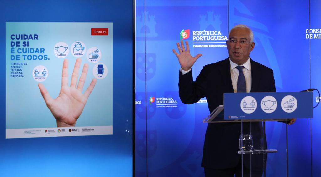 António Costa anuncia novas medidas para concelhos de alto risco