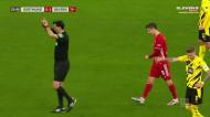 Dortmund-Bayern: golo anulado a Lewandowski por 4 centímetros