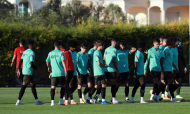 Seleção sub-21 em estágio no Algarve, na preparação para a qualificação do Europeu (FPF)