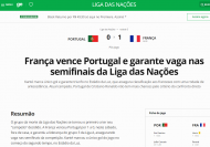 Revista de imprensa à derrota de Portugal