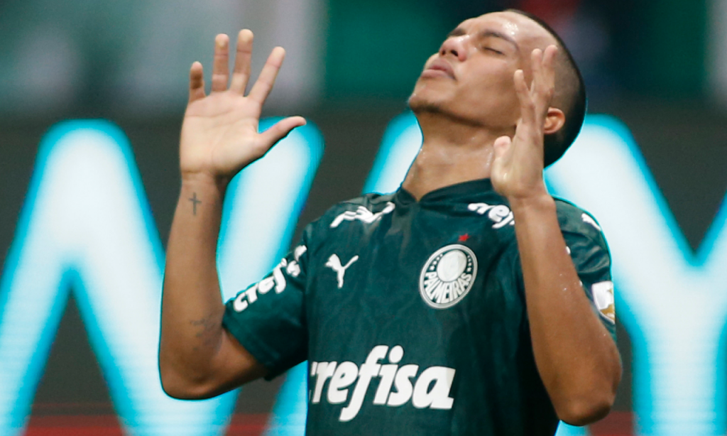 7.º: Gabriel Veron, Palmeiras - 25 ME (AP)