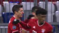 À ponta de lança, Lewandowski marca para o Bayern frente ao Salzburgo