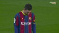 Messi emocionado na arrepiante homenagem do Barça a Maradona