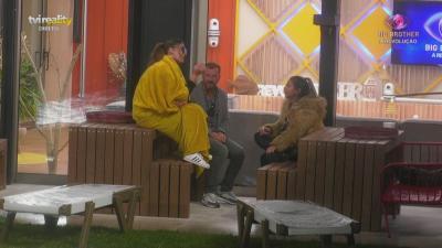Pedro, Joana e Carina «conspiram» contra Zena e André - Big Brother