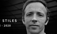 Nobby Stiles | Campeão do Mundo pela Inglaterra em 1966 e campeão europeu pelo Manchester United. Um dos melhores defesas da história do futebol inglês.  Morreu aos 78 anos, a 30 de outubro.