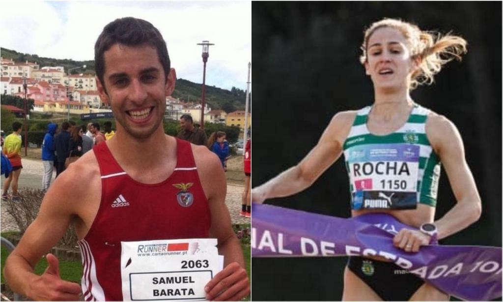Samuel Barata (Benfica) e Carla Salomé (Sporting) são campeões nacionais de 10.000 metros