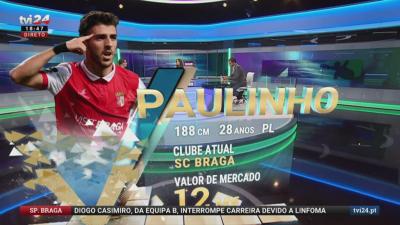 Paulinho: «Sporting será o meu clube quando deixar de jogar futebol» - TVI  Notícias