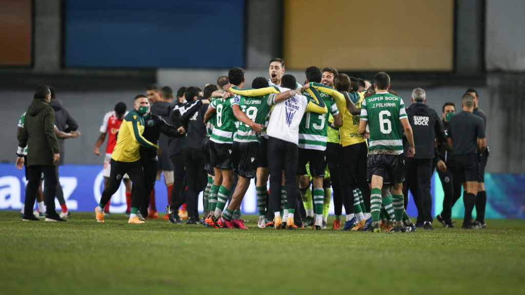 Sporting vence Taça da Liga em Leiria: 1-0 ao Sp. Braga (LUSA)