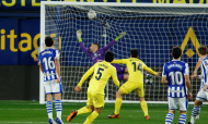 Parejo marcou golaço, mas Villarreal sofreu empate ante a Real Sociedad na compensação (Domenech Castello/AP)