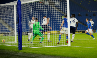Leandro Trossard inaugurou o marcador no Brighton-Tottenham (Andrew Boyers/AP)