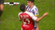 Uribe agride Esgaio com uma cabeçada e é expulso