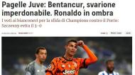 Imprensa italiana critica exibição de Ronaldo no Dragão