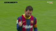 Pedri sofre penálti e Messi marca pelo terceiro jogo consecutivo