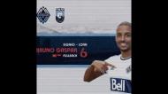 O vídeo com que os Vancouver Whitecaps anunciou Bruno Gaspar