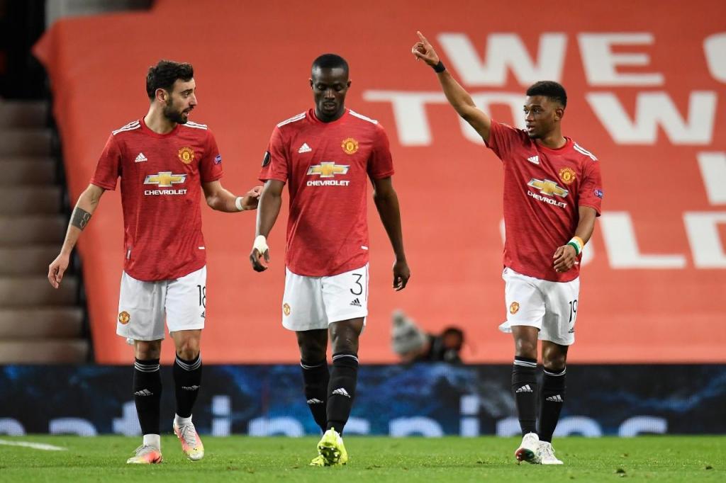 Amad Diallo estreou-se a marcar pelo Manchester United