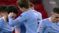 Bomba de De Bruyne coloca o Manchester City a vencer