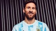 Messi apresenta camisola da Argentina