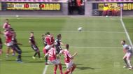 Cabeçada forte de Quaison deixa Neuer sem reação: 2-0 para o Mainz