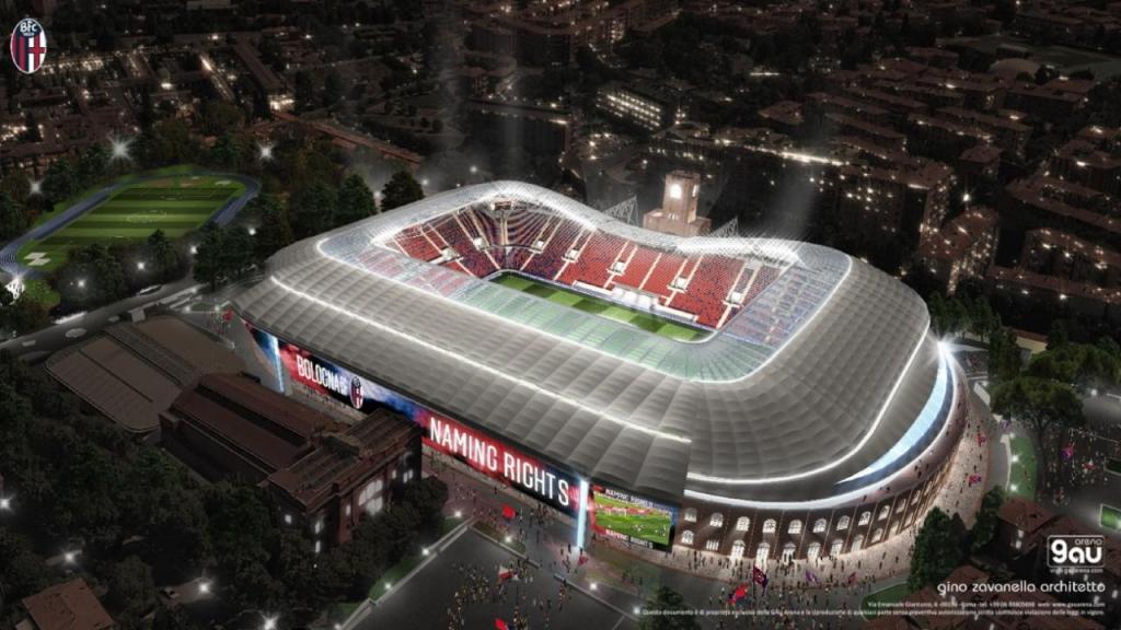 Bolonha vai renovar o Estádio Dall’Ara 