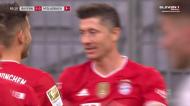 Hat-trick para Lewandowski: polaco faz o 5-0 em Munique de penálti