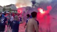 Vizela saiu à rua para festejar o regresso à primeira divisão nacional
