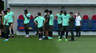 Seleção portuguesa treina já sem Cancelo, infetado com covid-19