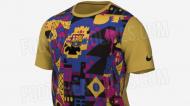 A nova camisola do Barcelona para a Liga dos Campeões