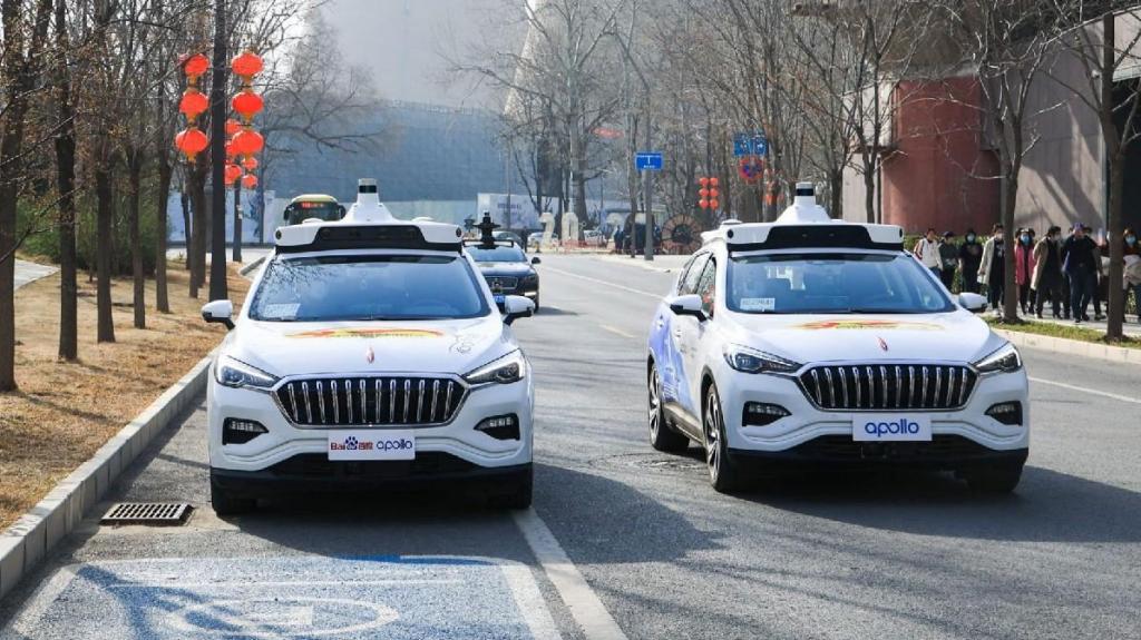 O robotáxi da Baidu/BAIC já está em testes