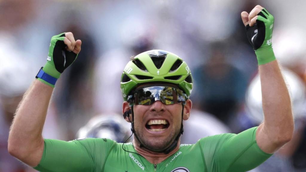 Mark Cavendish vence a sexta etapa do Tour (Stephane Mahe/EPA)