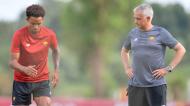 Primeiro treino da Roma com José Mourinho