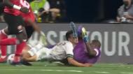 Lozano ficou inconsciente depois de um aparatoso choque na Gold Cup