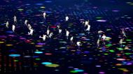 Bailarinos na cerimónia de abertura de Tóquio 2020 (Kiyoshi Ota/EPA)