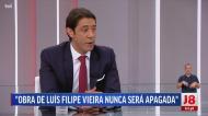 Rui Costa explica porque não mencionou Vieira quando assumiu a presidência do Benfica