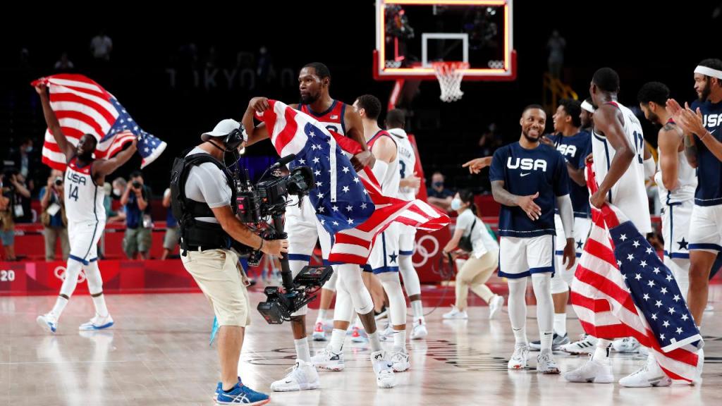 Tóquio2020: EUA conquistam torneio masculino de basquetebol pela quarta vez seguida (EPA/KIYOSHI OTA)