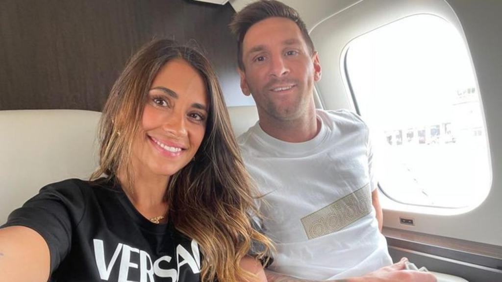 Messi e Antonella Roccuzzo