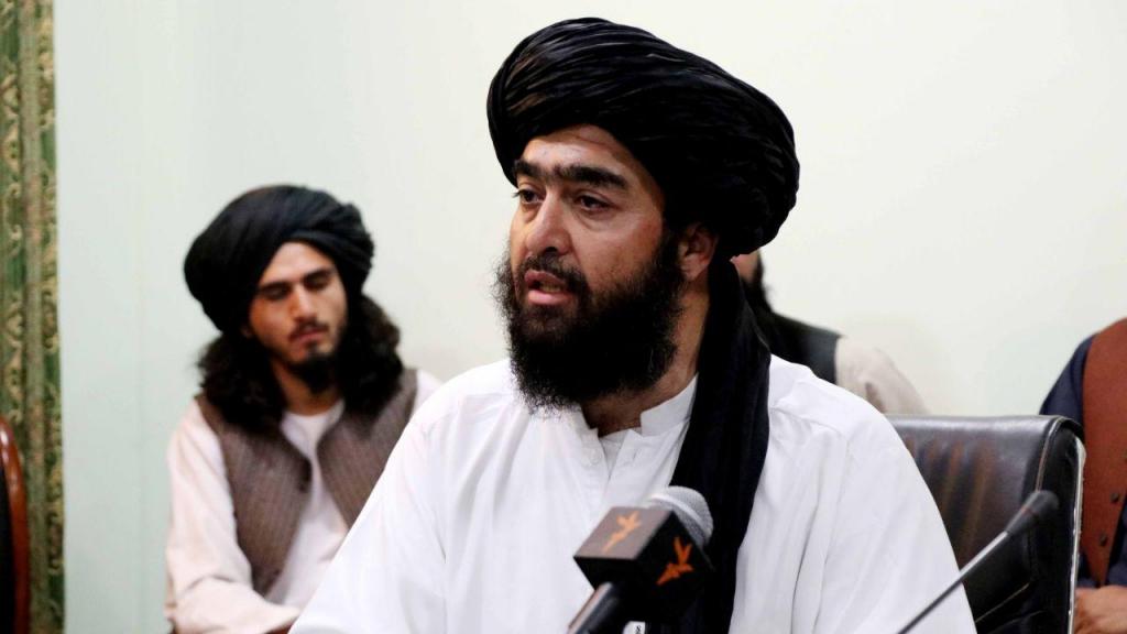 Ahmadullah Muttaqi, responsável taliban pelo contacto com os jornalistas