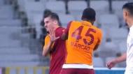 Marcão agrediu colega de equipa do Galatasaray e foi expulso