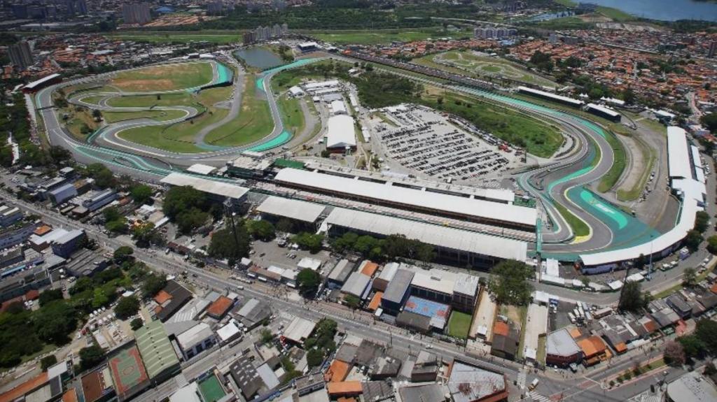 Circuito de Interlagos em São Paulo, Brazil (Foto: divulgação F1)