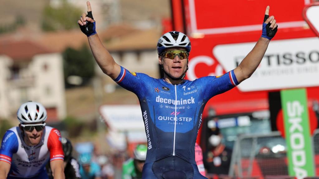 Fabio Jakobsen vence quarta etapa da Vuelta 2021 (Foto: Lusa)