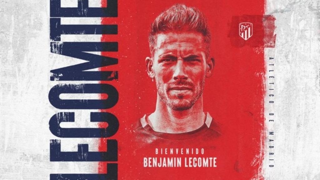 Benjamin Lecomte reforça baliza do Atlético Madrid