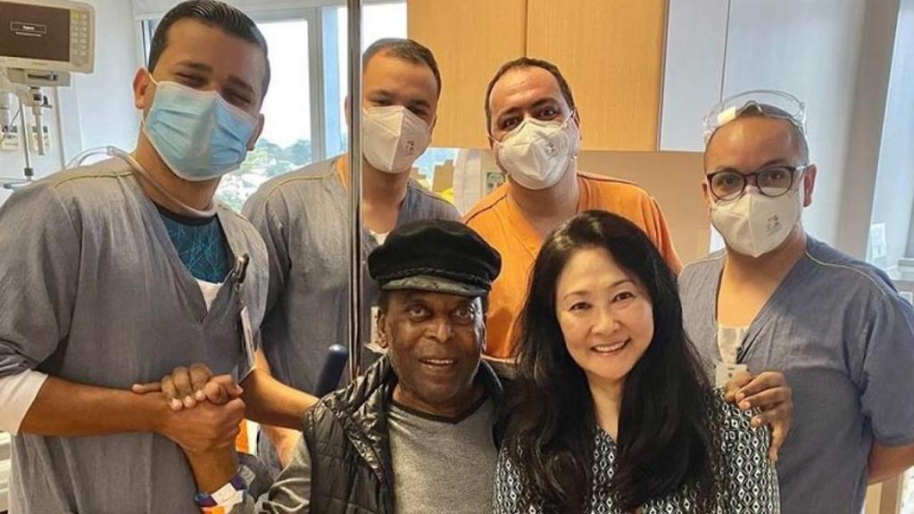 Pelé teve alta hospitalar (Instagram)