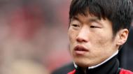 Park Ji-Sung em 2021, no Manchester United (AP)