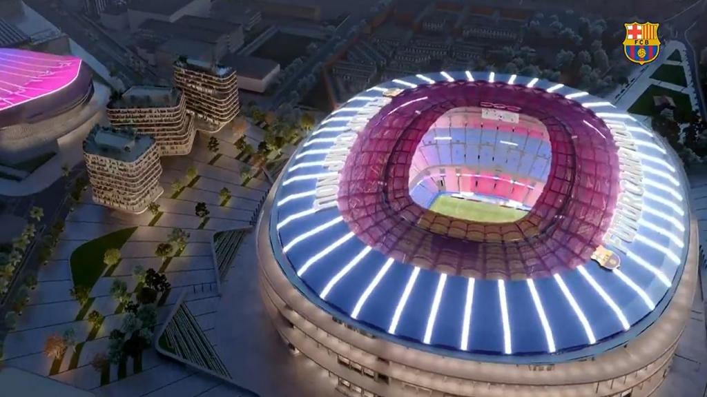 Novo estádio do Barcelona (twitter)