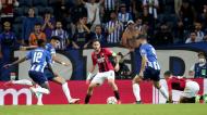 Luis Díaz fez o 1-0 no FC Porto-Milan (Luís Vieira/AP)