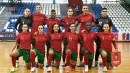Seleção nacional de futsal feminino no apuramento para o Euro 2022 (FPF)