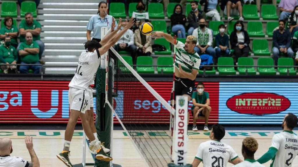 Voleibol (7.ª Jornada): Sporting venceu o V. Guimarães por 3-1