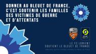 Liga francesa promove ação de solidariedade para com as vítimas do terrorismo