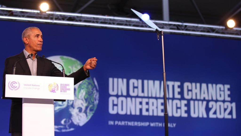 Barack Obama na COP26