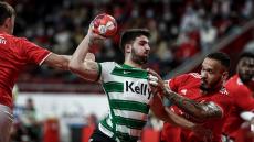 Andebol: Sporting e Benfica empatam a 32 golos no dérbi