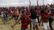 Adeptos do Flamengo (AP Photo/Bruna Prado)
